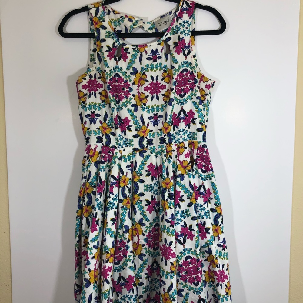 J. Taylor Floral Summer Dress size 6